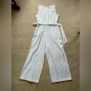 White Calvin Klein Jumpsuit